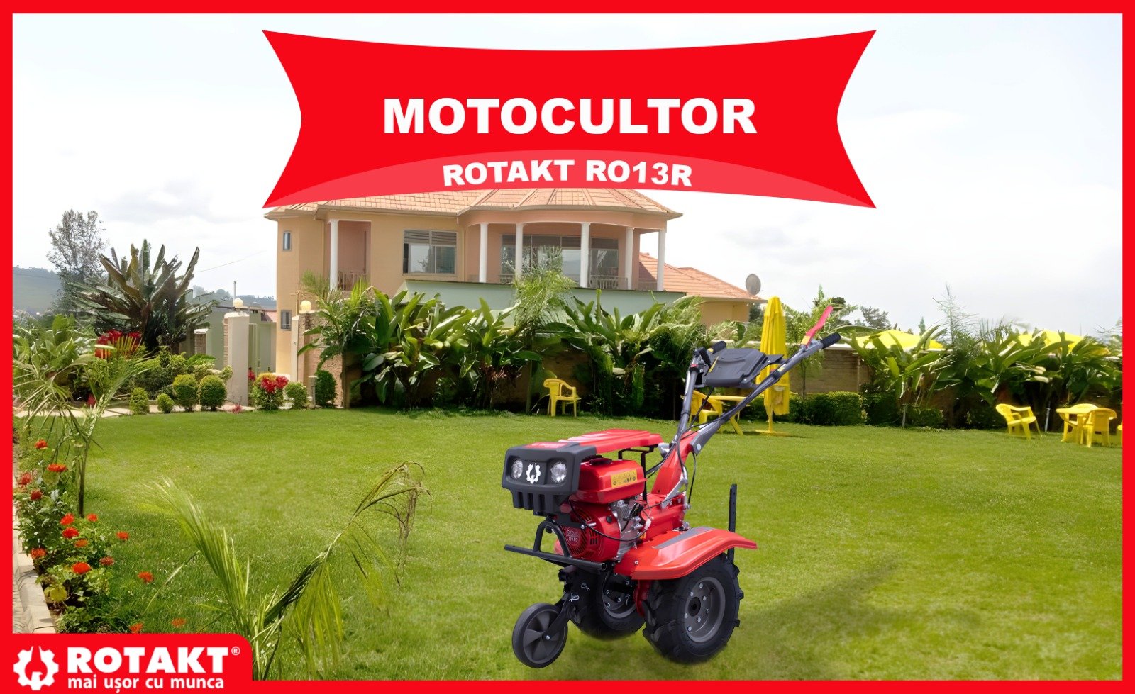 Motocultor Rotakt